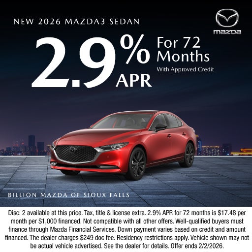 NEW 2026 MAZDA3 SEDAN