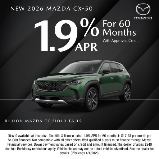 NEW 2026 MAZDA CX-50