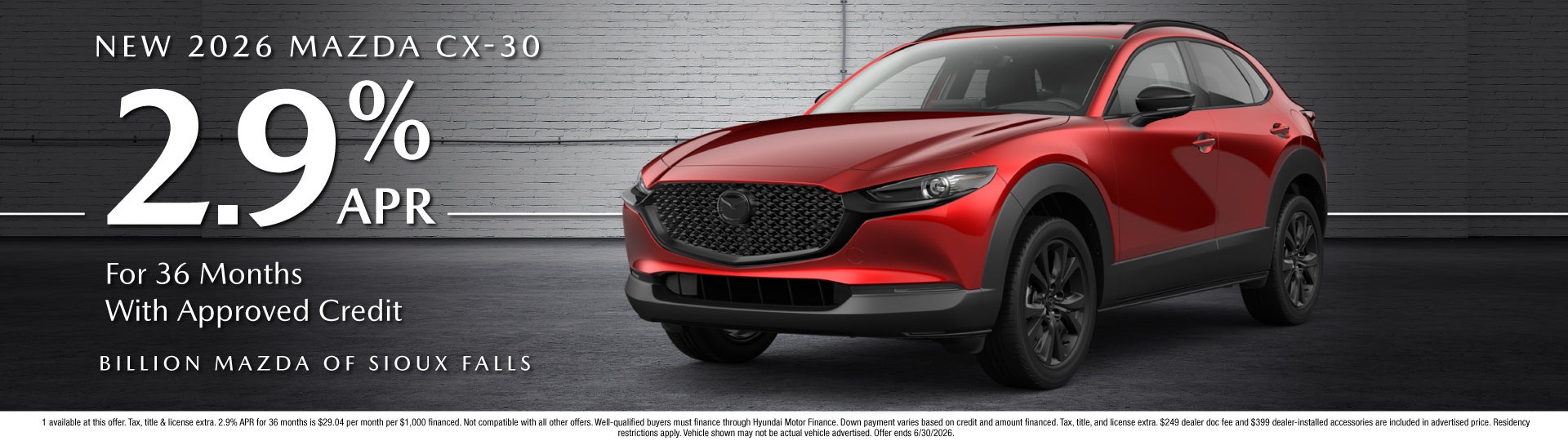 NEW 2026 MAZDA CX-30