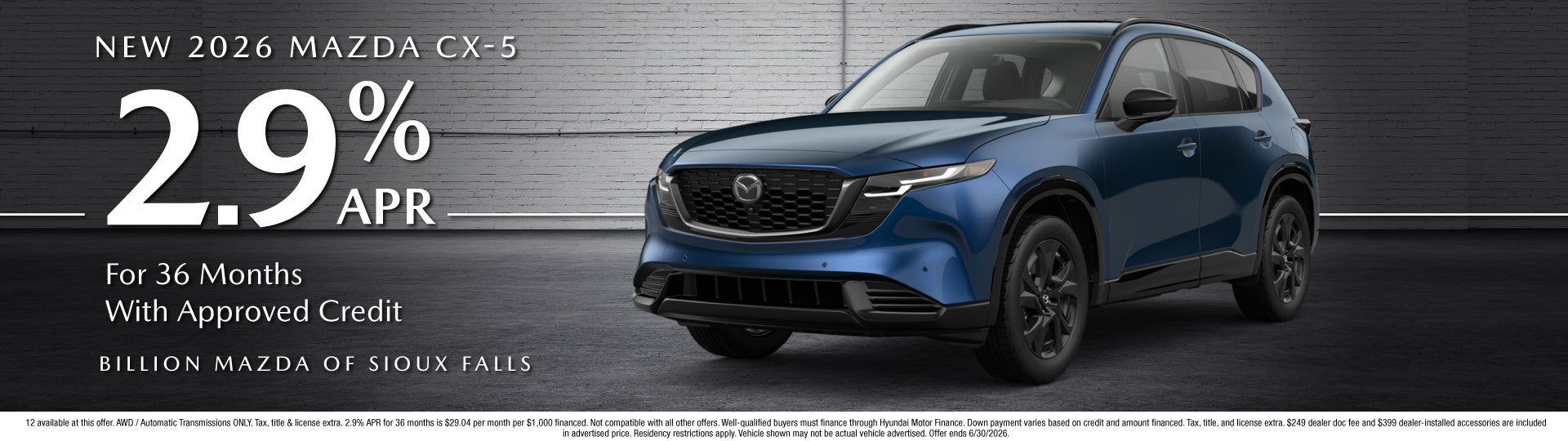 NEW 2026 MAZDA CX-5