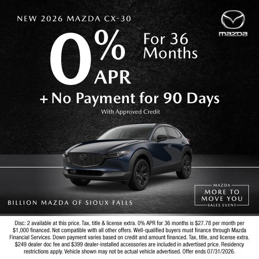 NEW 2026 MAZDA CX-30