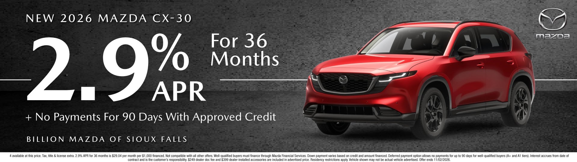NEW 2026 MAZDA CX-30