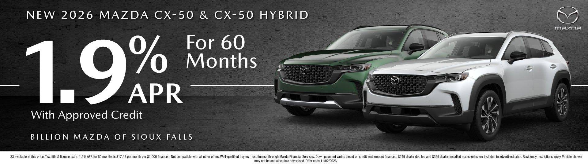 NEW 2026 MAZDA CX-50 & CX-50 HYBRID